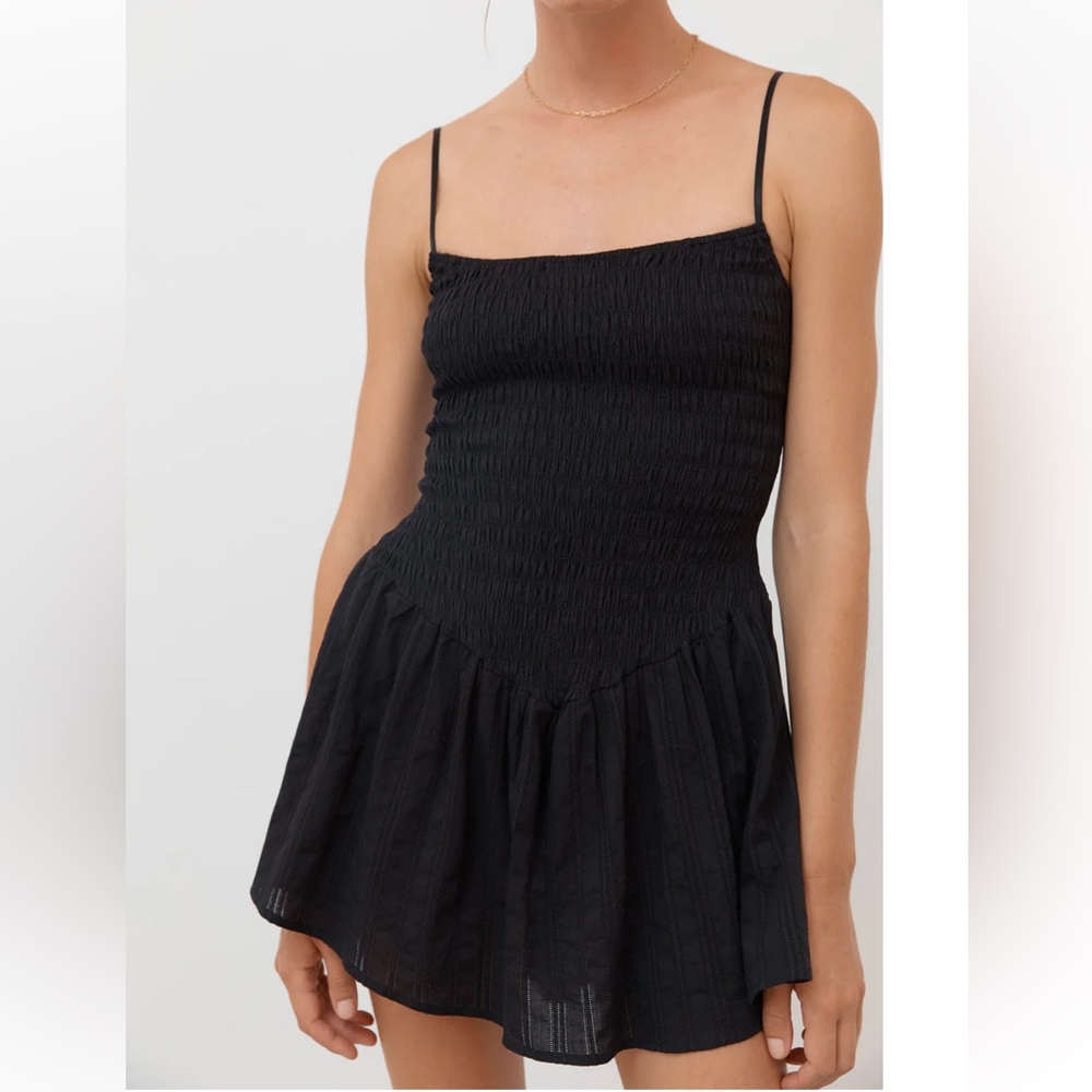 Apres studio Black Ballerina Mini Dress